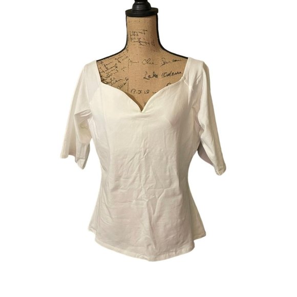 Soft Surroundings Tops - Soft Surroundings Sweetheart‎ Tee